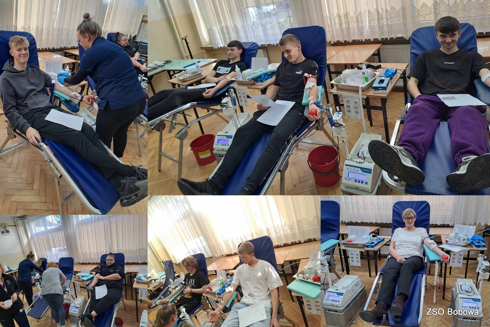 W ZSO honorowo  polała się krew…