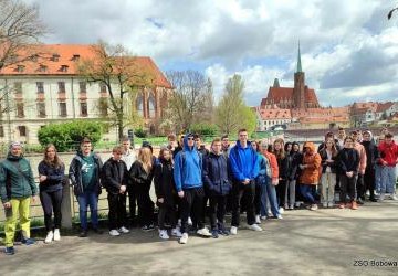 Uczniowie ZSO na dwudniowej wycieczce w stolicy Dolnego Śląska