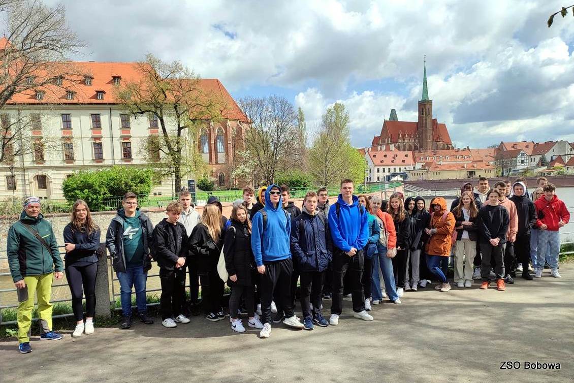 Uczniowie ZSO na dwudniowej wycieczce w stolicy Dolnego Śląska