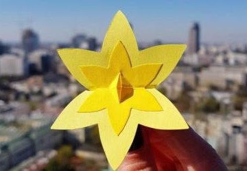 „Łączy nas pamięć”- udział ZSO w Bobowej w akcji „Żonkile”