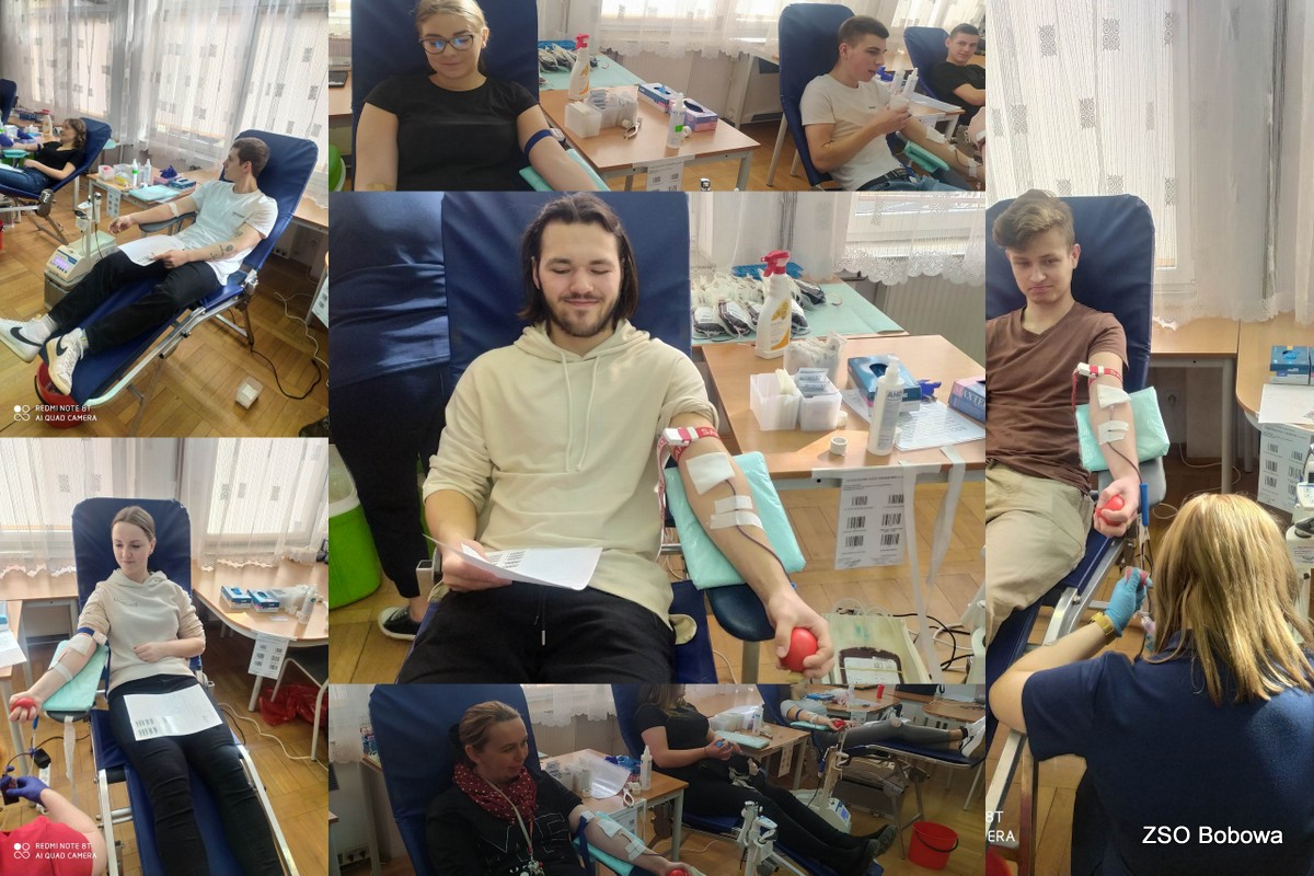 ZSO W BOBOWEJ HONOROWYM KRWIODAWCĄ