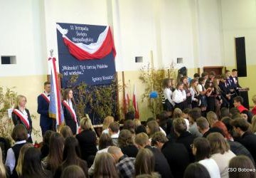 Obchody Narodowego Święta Niepodległości w ZSO w Bobowej