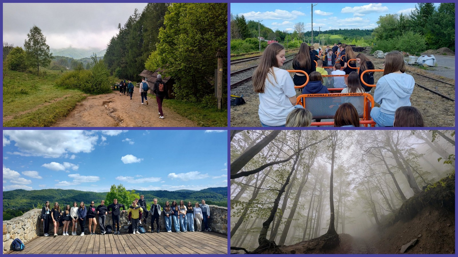 Klasa I LO na bieszczadzkich szlakach