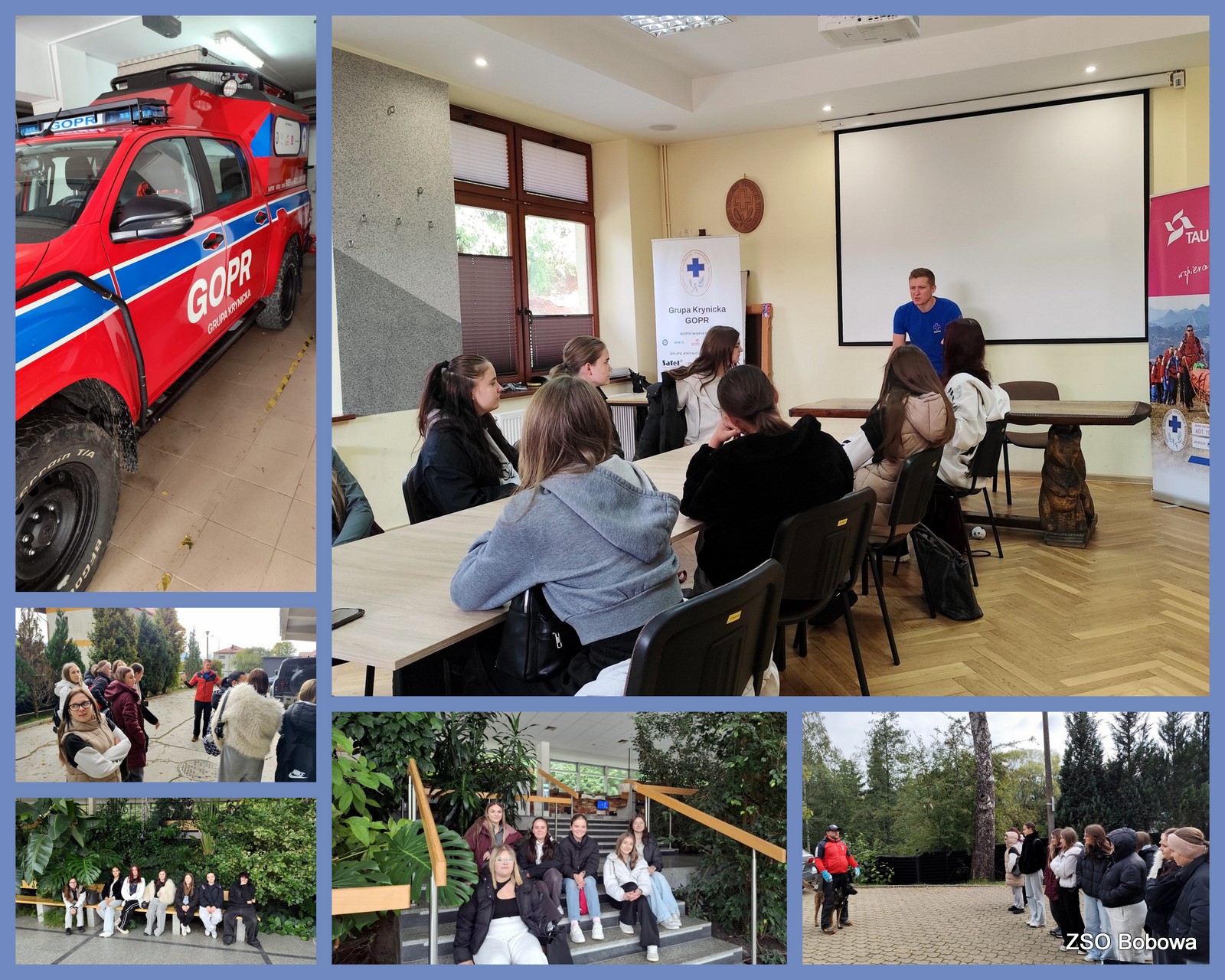 Niezwykły dzień w Krynicy klasy II Technikum