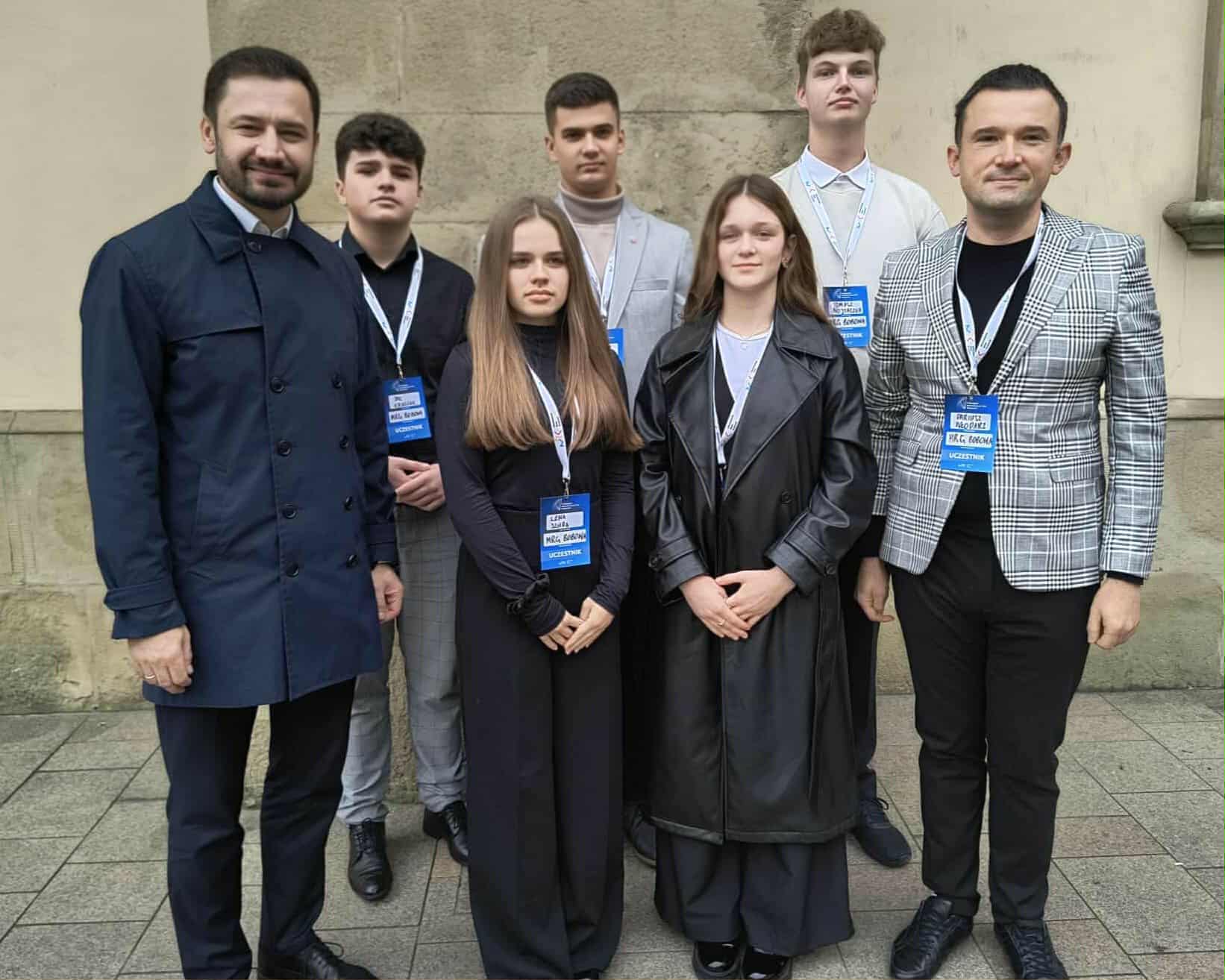 Krystian Laska i Jan Kruczek z ZSO w Bobowej biorą udział w II Kongresie Młodzieżowych Rad Małopolski w Krakowie