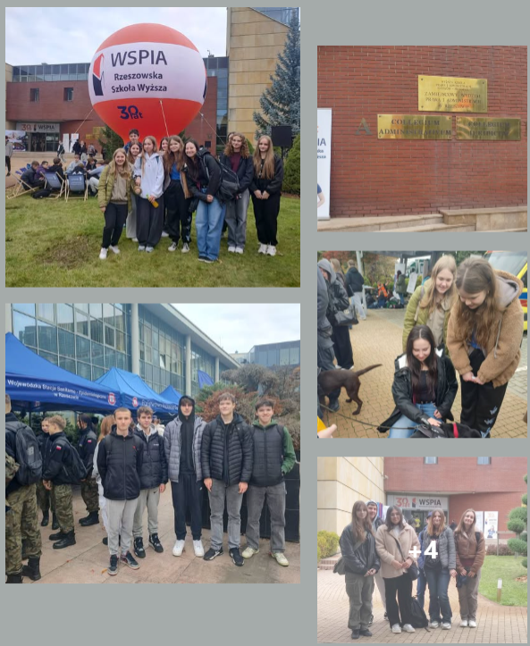 Klasy 1aLO i 1T biorą dziś udział w XII Podkarpackim Święcie Bezpieczeństwa w Rzeszowie.