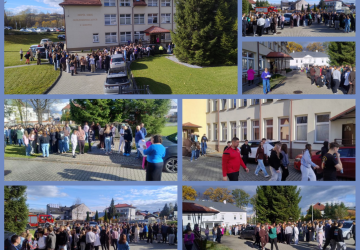 Zawyła syrena w ZSO w Bobowej