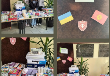 Zbiórka artykułów szkolnych dla uczniów z Ukrainy i Kirgistanu