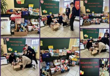 ZSO w Bobowej w akcji „Szlachetna Paczka 2025”