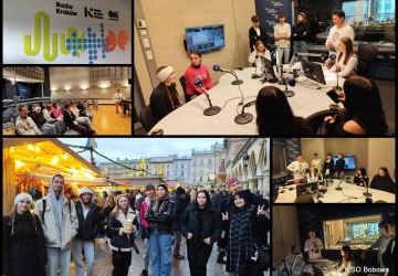 Wizyta zawodoznawcza w Radiu Kraków