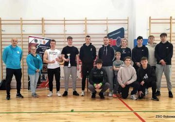 II miejsce w rejonowej licealiadzie w piłce siatkowej