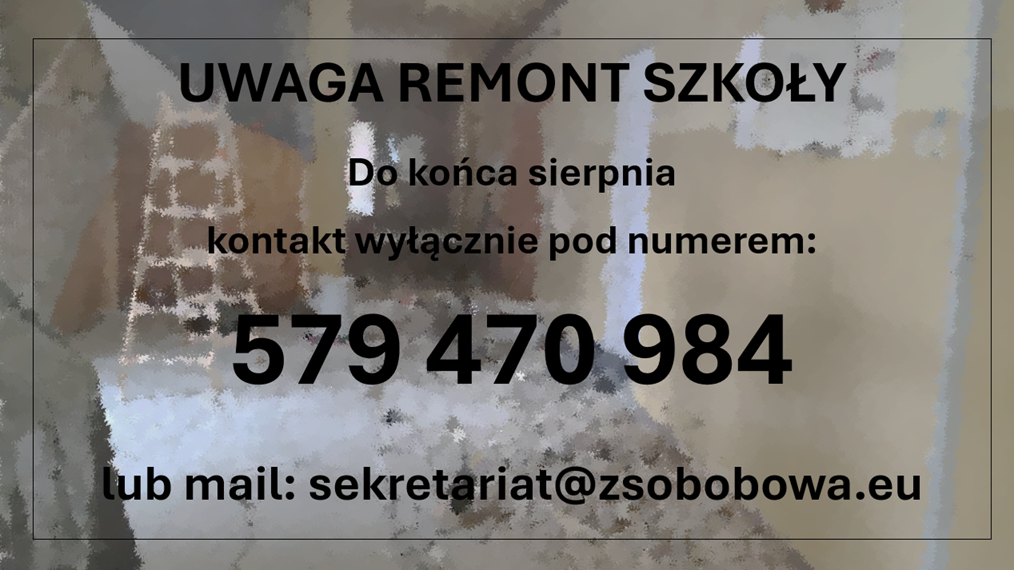 Uwaga remont